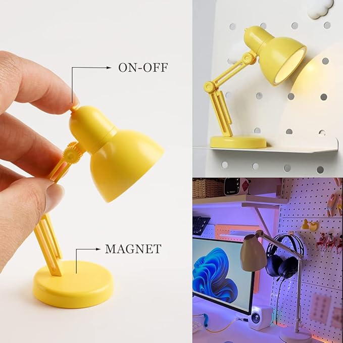 Mini LED Table Lamp 丨 Refrigerator Magnet