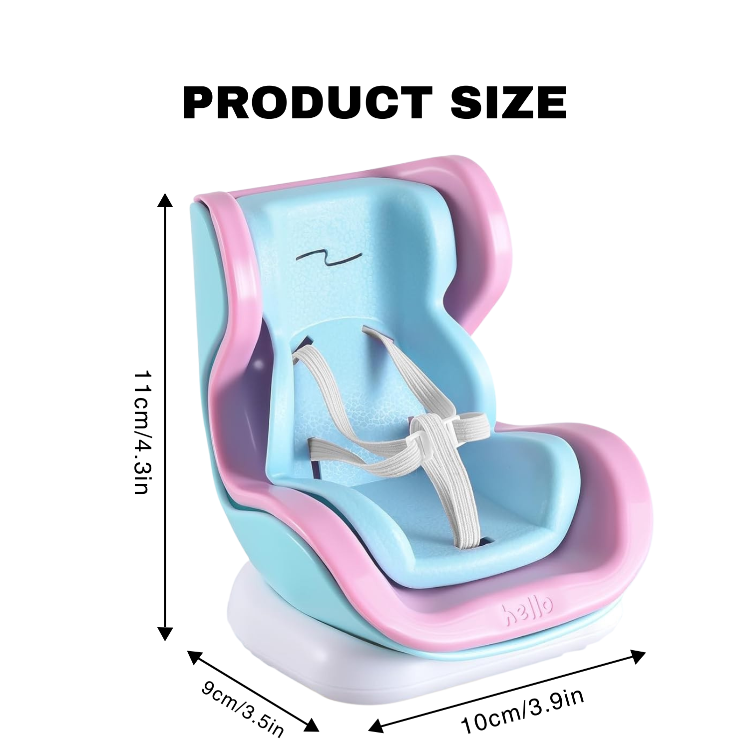Handmade Doll Car Seat