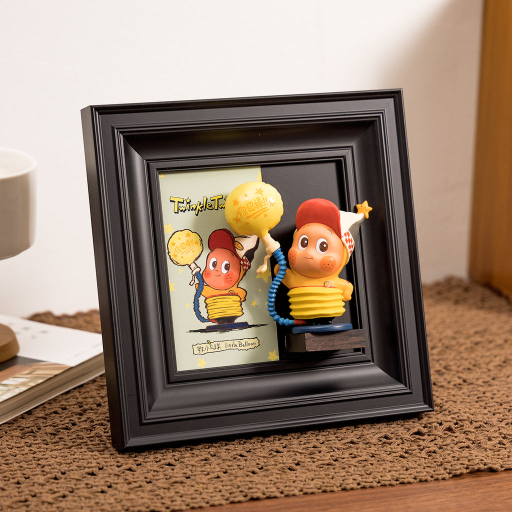 Shadow Box Display Frame for Collectible Figures & Art Toys