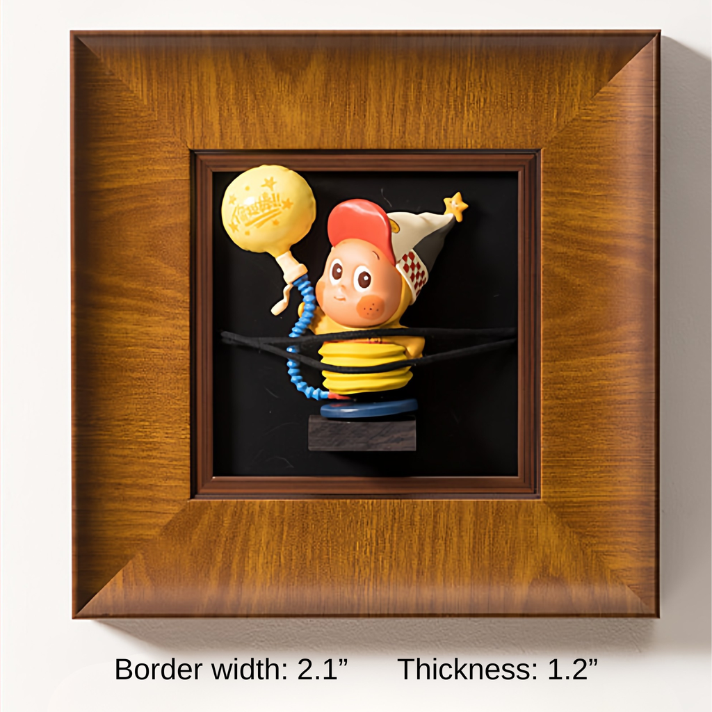 Shadow Box Display Frame for Collectible Figures & Art Toys