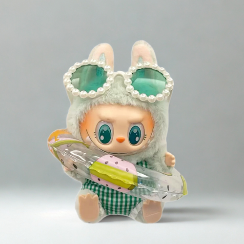 Doll Summer Swimwear Set with Inflatable Ring