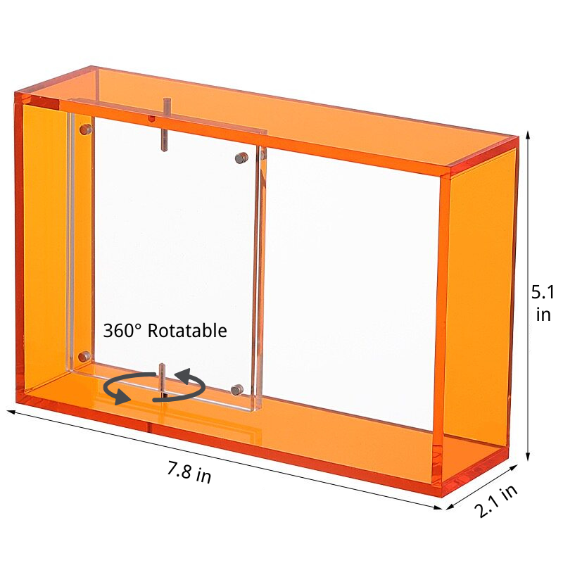 Rotating Acrylic Display Case for Blind Box Figures & Collector Cards